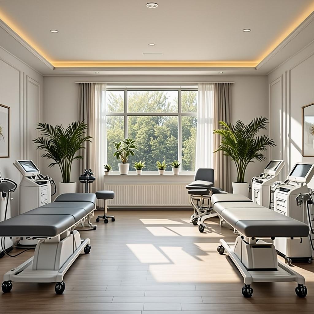 Interior de la clínica nexa fisioterapia