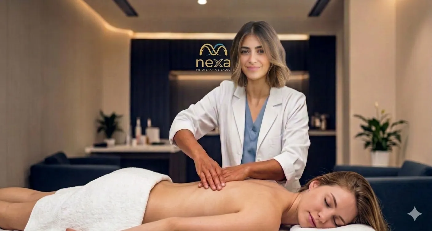 Sesión de fisioterapia en nexa
